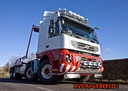 Aluminum LoBar - Volvo FMX EURO 6 | 5 White + 2 Amber LEDs