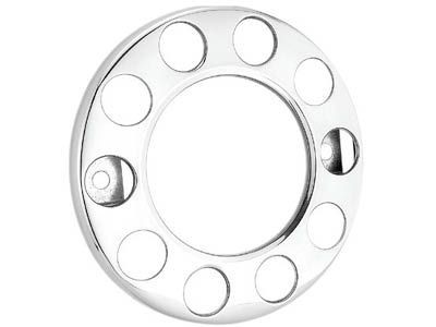 Open Center Wheel Nut Protector Ring 22.5" for Aluminum Rims | 10x335mm