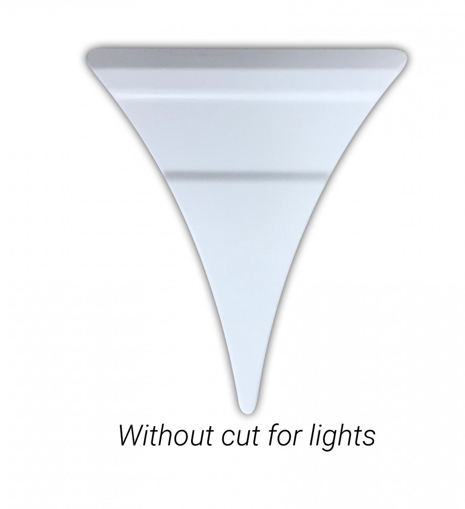 ZUBEHÖRTEILE KOTFLÜGELKEILE XL, SET MIT 2 STÜCK, PASSEND FÜR SCANIA NEXTGEN