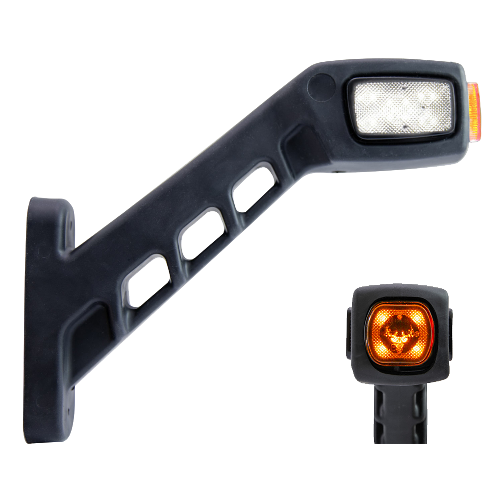 Freedom 3-Color LED Side Marker Light 191mm | Left