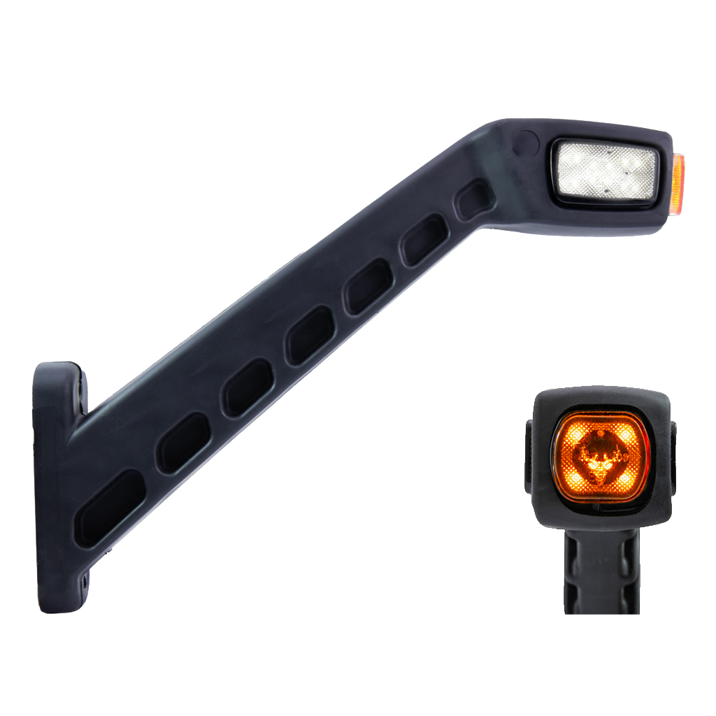 Freedom 3-Color LED Side Marker Light 259mm | Left