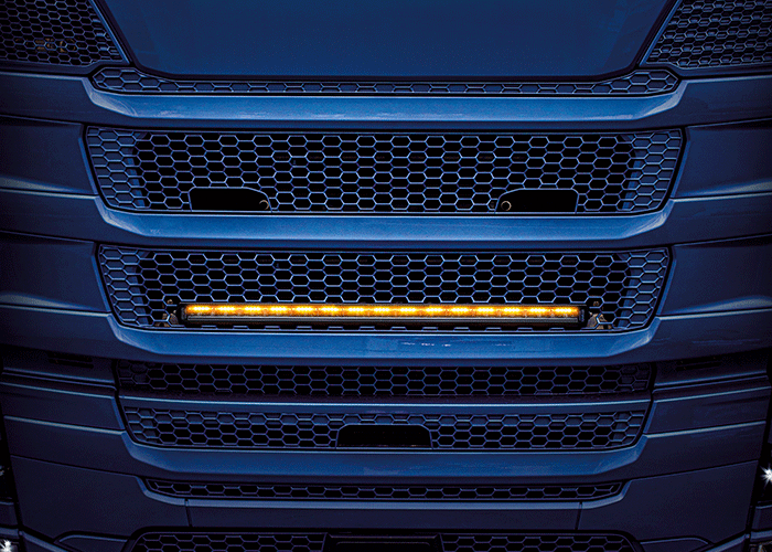 Siberia Night Guard Single Row 32" Frontgrill Kit for Scania NextGen