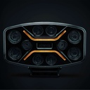 FERNSCHEINWERFER, LED - DARK KNIGHT INSANE