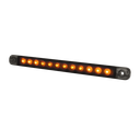 DARK KNIGHT SCHLANKE BLINKLEUCHTE 12 LED, 12-24V DC