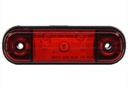 3-LED Ultra Slim Position Light 9-36V - Red