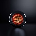 IZE LED Dark Knight Brake/Taillight Round