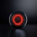 IZE LED Dark Knight Rear-/Fog Light Round