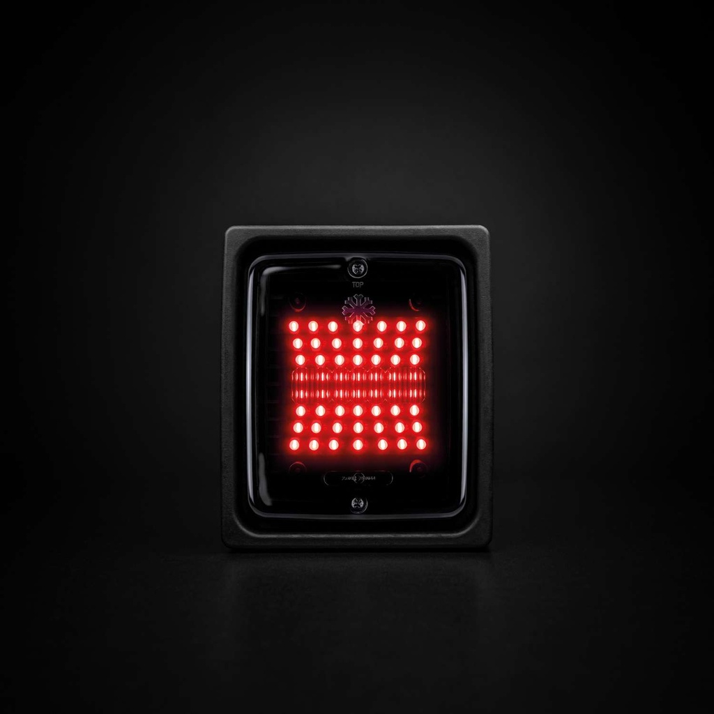 DARK KNIGHT IZE LED SCHLUß-, BREMSLEUCHTE, 24V DC