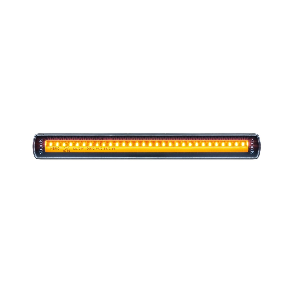 SIBERIA LOW RIDER 10” WARNLEUCHTE/POSITIONSLEUCHTE LED