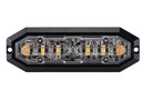 6-LED Strobe Light 12-24V Amber with Clear Lens