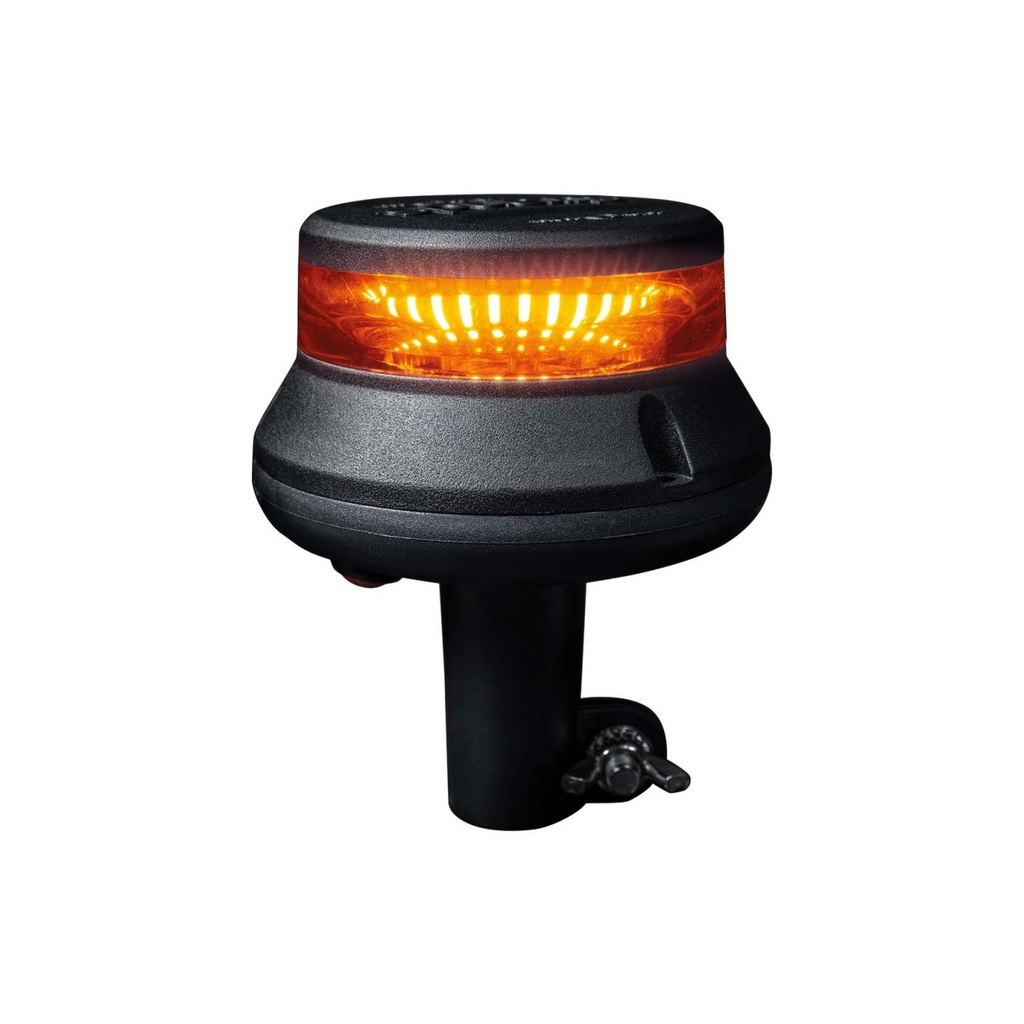 Cruise Light LED Beacon Warning Light | Pole Mounting | Smoked Lens | Ø110mm