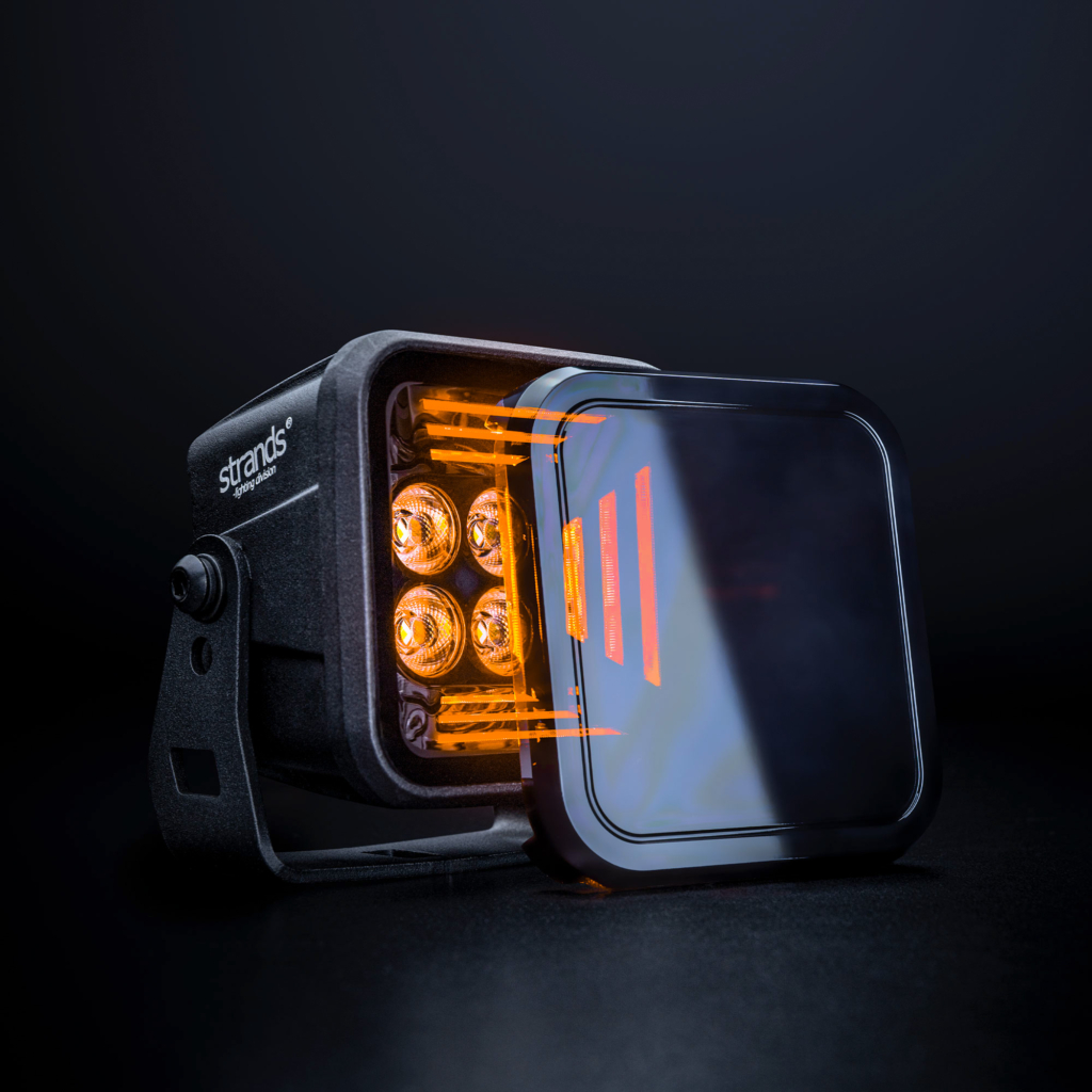 Dark Knight Fortex Work Light Amber