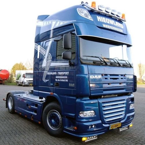Bumper Spoiler for DAF XF105 | 2x Yellow Talmu