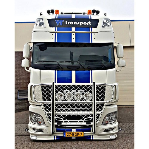 Bumper Spoiler for DAF XF106 | Type 1 | 2x White Talmu