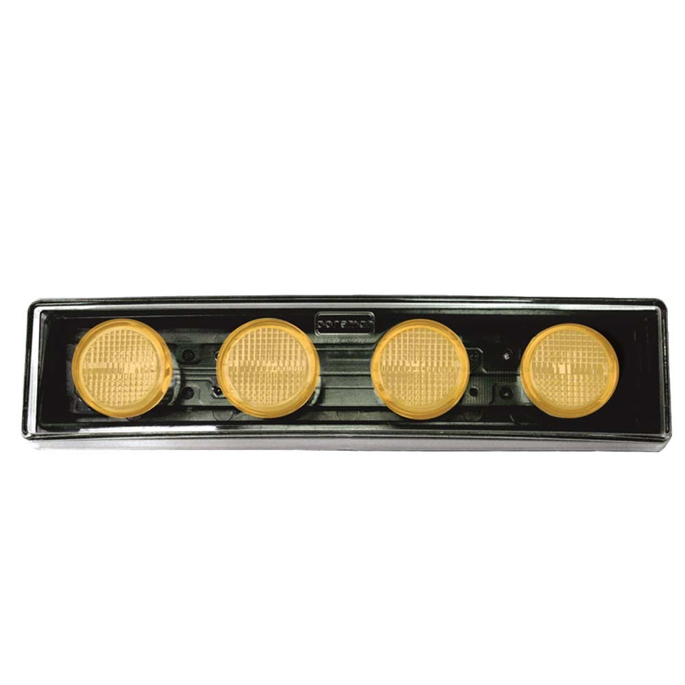 Boreman Sunvisor Light for Scania R up to 2016 - Amber