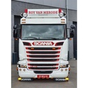 Sunvisor for Scania Streamline 2013+ | Type 3A - Topline - Grooved - 4 Lightholes