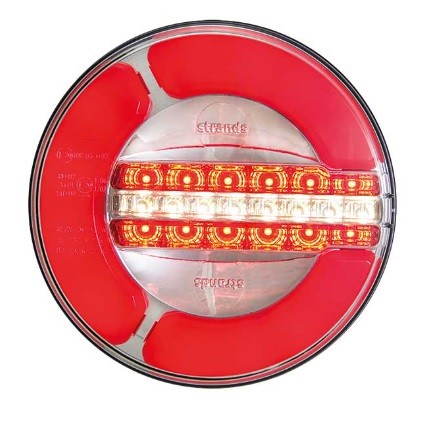 3-Chamber LED Taillight Round