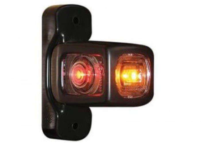 3-Color LED Side Marker Light 84mm | +2 Meter Cable