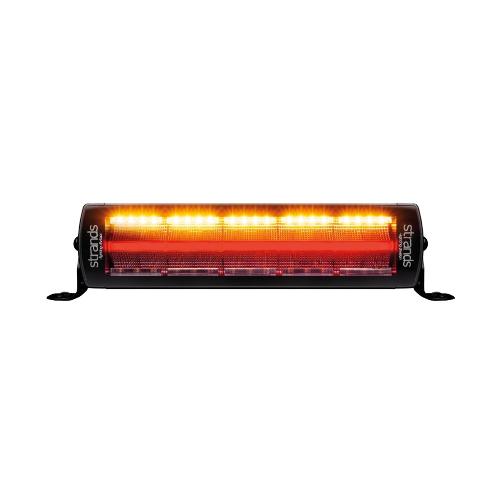Siberia 12" Double Row Taillight - 5 Functions