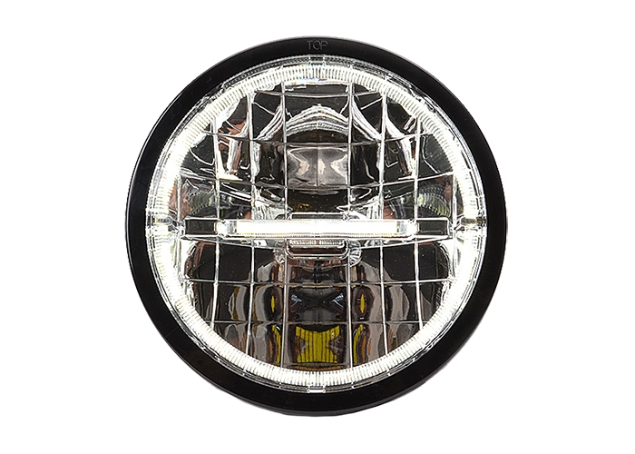 WAS Full LED Driving Light 12/24V | Ring and Stripe Position Light