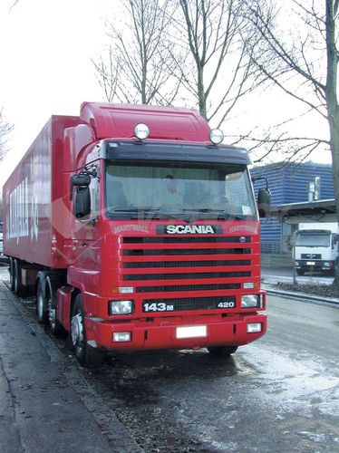 Sunvisor for Scania 3 Topline