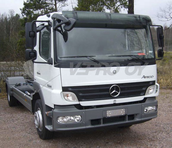 Sunvisor for Mercedes Axor II / Atego II & III Low Roof | With Mirror