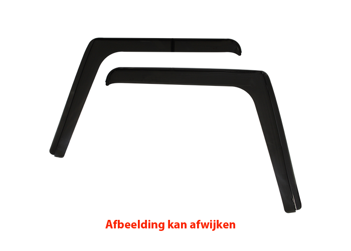 Side Window Deflectors for Ford Transit 2000-2014 | Push-in Mounting