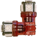 T10 Lamps with 5 SMD LEDs Red | Set of 2 Pieces