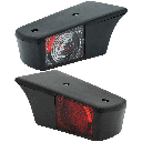 Old School Roof Marker Light | Red/White
