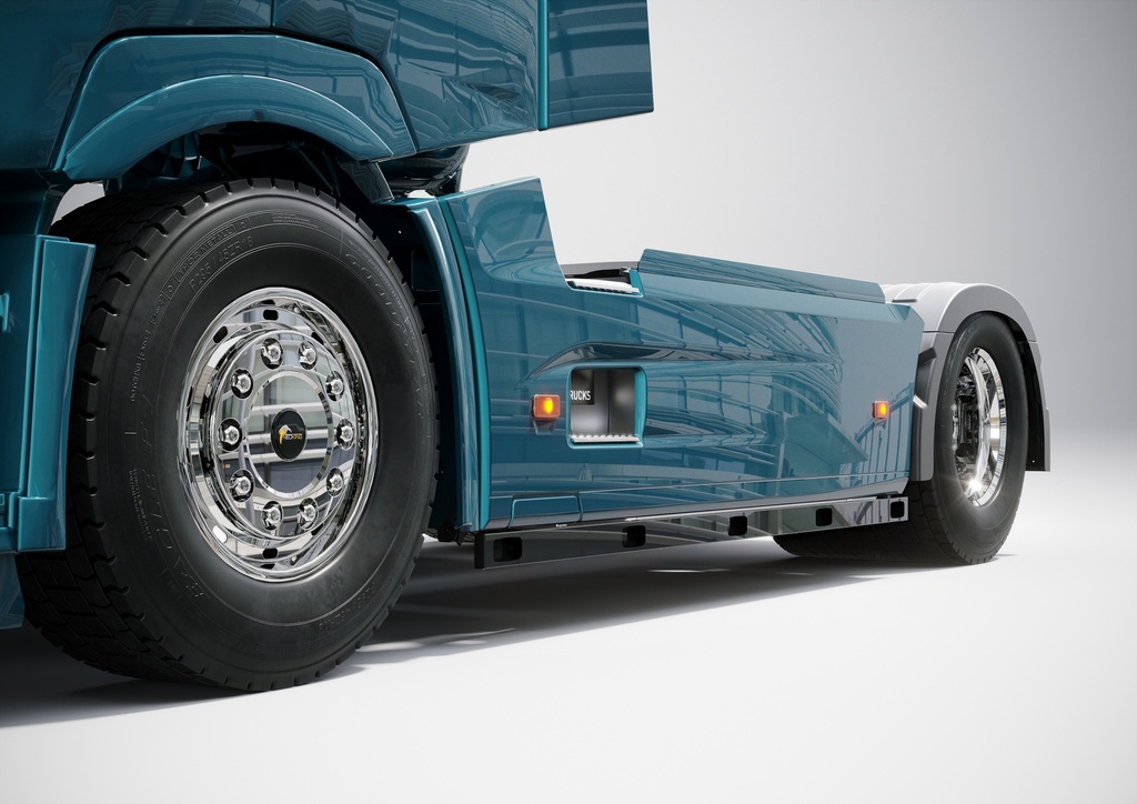 Old School Sidebars Renault T Series | Wheelbase 3800mm