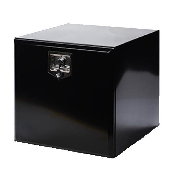 Toolbox Black Powdercoated Steel - 700x500x500mm