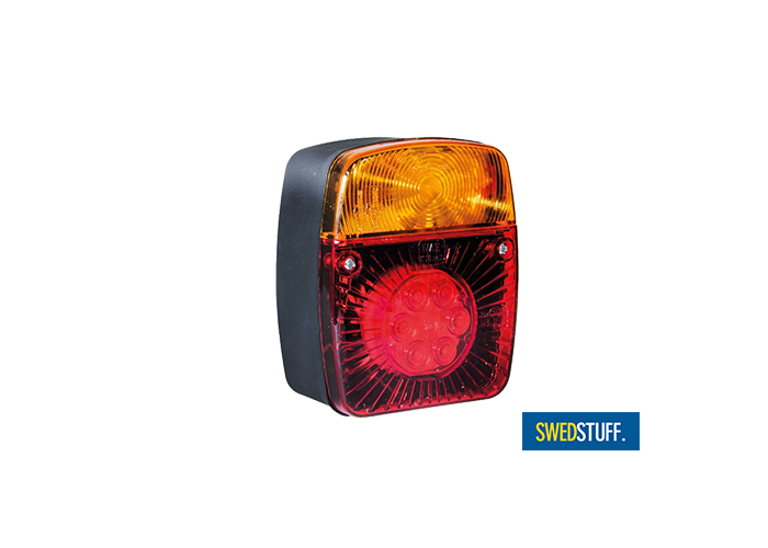 Swedstuff 3-Chamber Hybrid Taillight Square