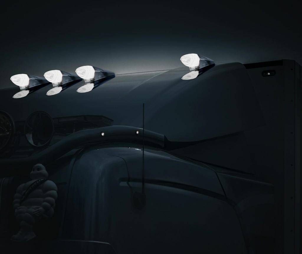 IZE LED Silver Arrow Torpedo Roof Marker Light