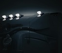Strands Izeled Silver Arrow Torpedo Roof Marker Light