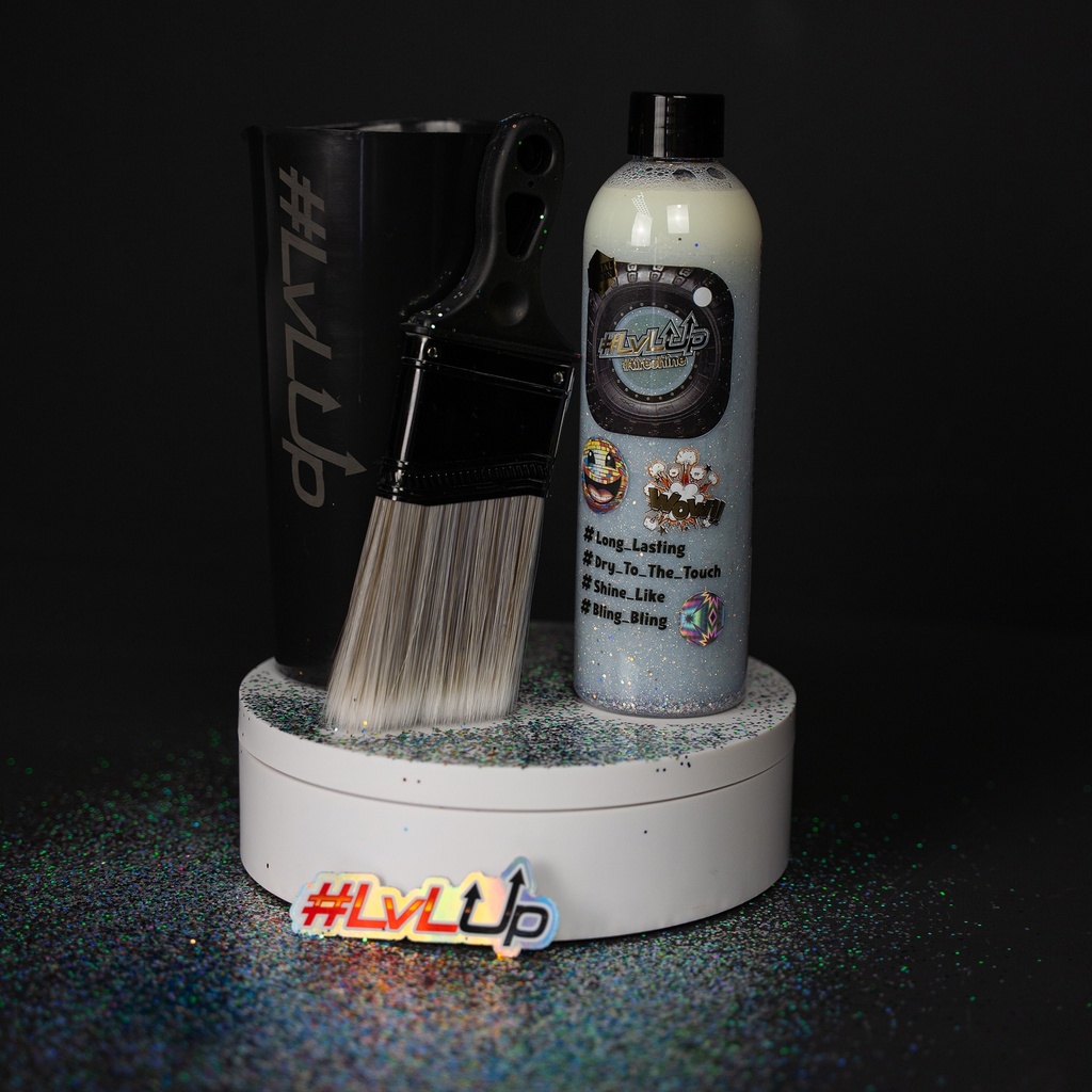LvLup - Tireshine 250ml - Multicolor Glitter Edition