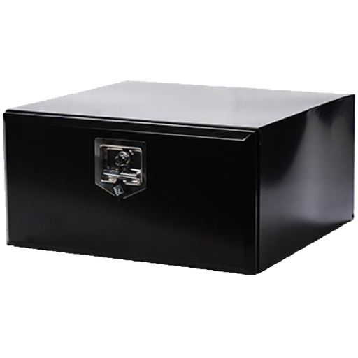 [47166058] Toolbox Black Powdercoated Steel - 600x400x450mm