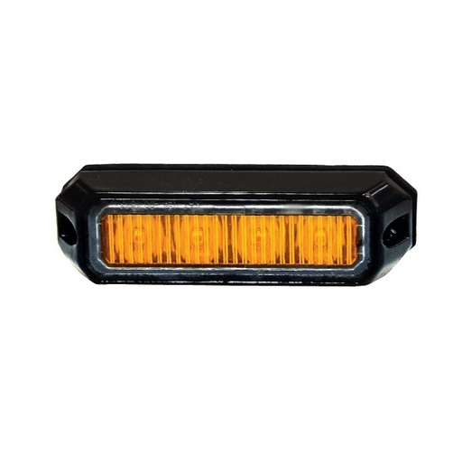 [5850175HP-A] Amber LED Strobe Light 4x3W 'Mini'