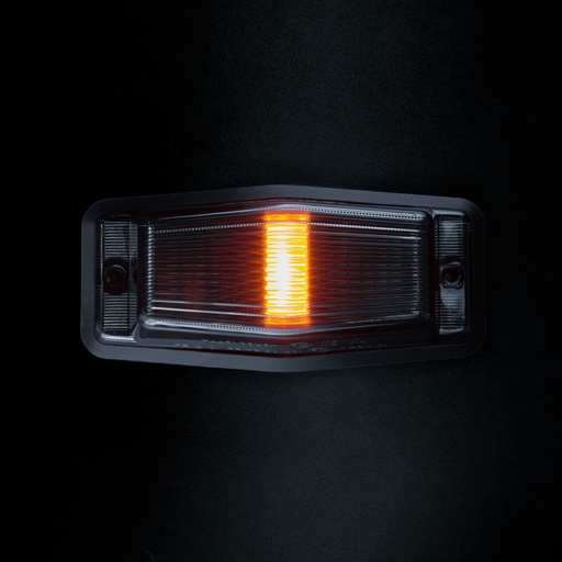 [5850459] IZE LED Black Bullet Double Burner | Dark Lens