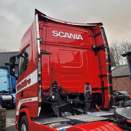 [82SSPLK/STD] Perimeter Light Kit for Scania NextGen S Series Highline | Standard Red Hella LEDs