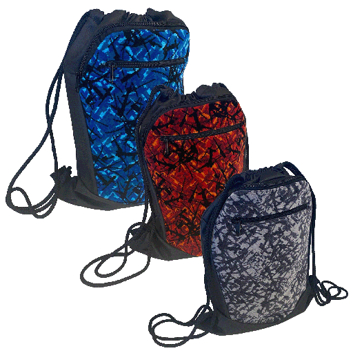 Danish Fabric Sports Bag With Cords