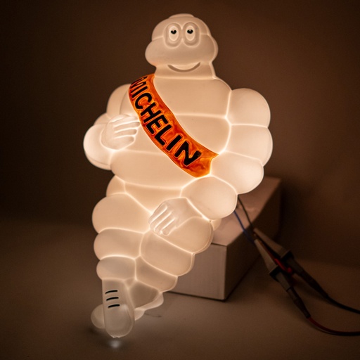 [51180667-5W] Old School Michelin Man with Halogen Lighting