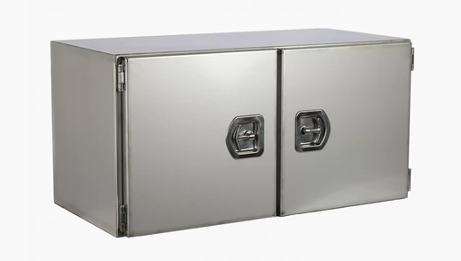 [47119077DD] Toolbox Stainless Steel with Double Doors - 1000x500x500mm