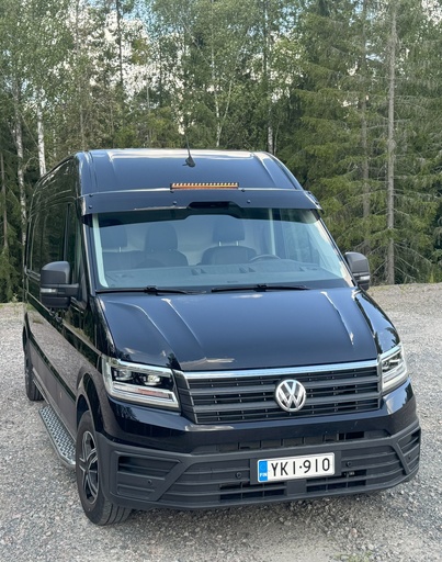 [73129NS] Sunvisor for Volkswagen Crafter & MAN TGE 2025+ | SENSOR CUTOUT | LED Bar