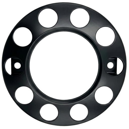 [31012322B] Open Center Wheel Nut Protector Ring 22.5" for Steel Wheels | 10x335mm | Black Edition