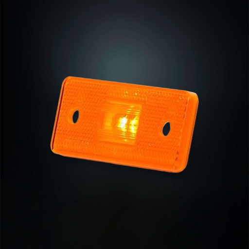 [5800260] Side marker LED + reflex 12-24V 2 LED diodes - classic design