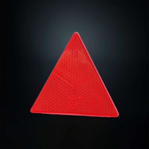 [5810638] Reflex triangular Sign RED trailer