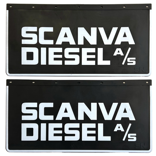 [46517030] Mudflap Set "Scanva Diesel" | 70x35cm