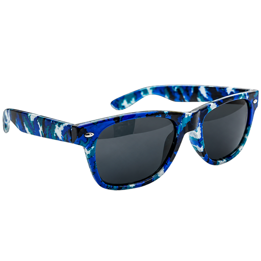 [500402] Sunglasses Blue Danish Fabric Design