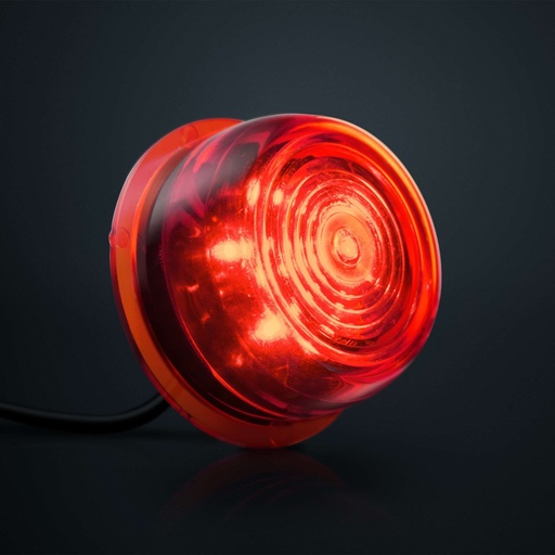 [5800401U] Viking ADR 6 LED Unit Red | Red Lens | 5m Cable