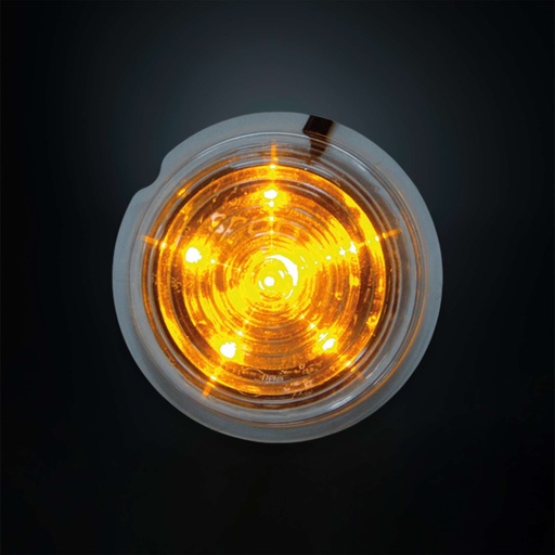 [5800406005] Viking 6 LED Unit Amber | Clear Lens | 0,5m Cable